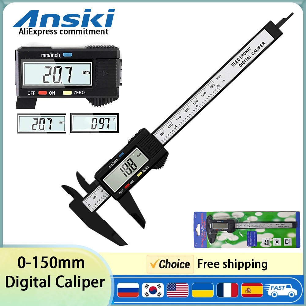 Home Automation System Diy - Vernier Caliper 0-150mm Digital Display Electronic