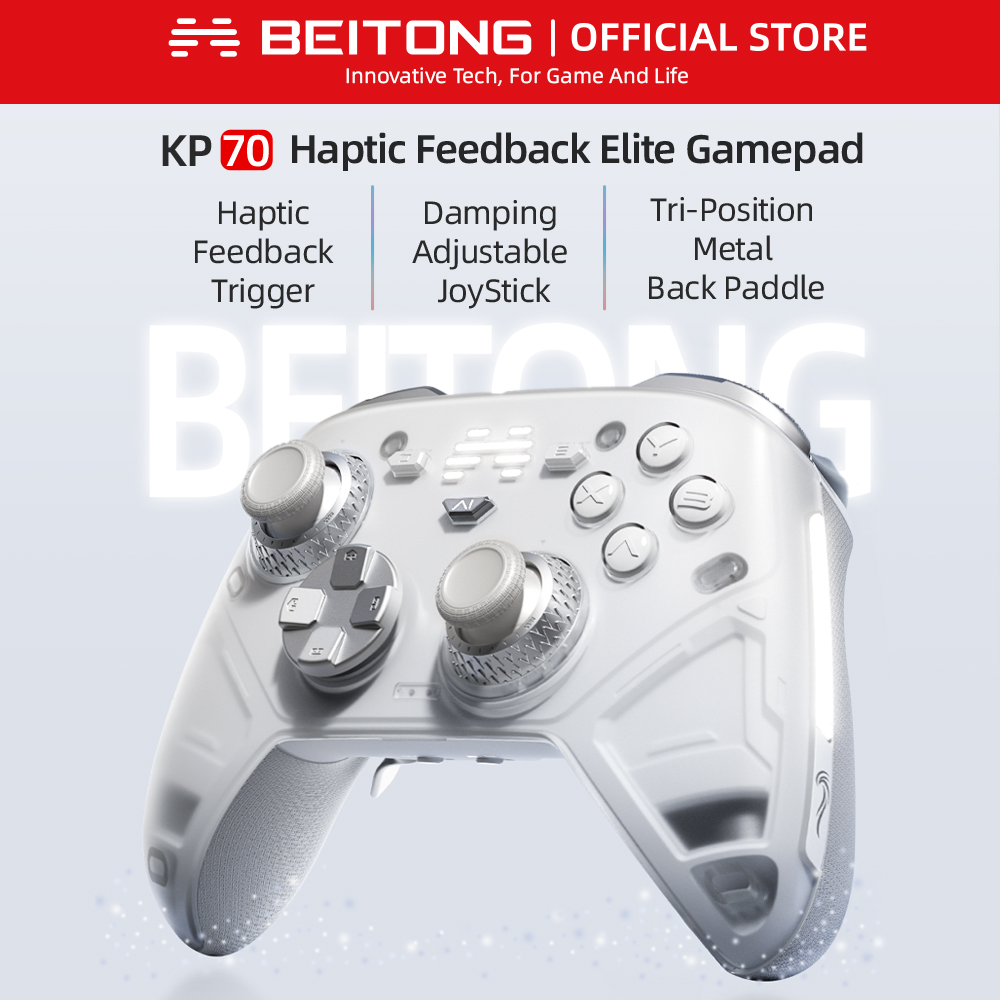 Home Automation Raspberry Pi - BEITONG KP70 Haptic Feedback Wireless Controller