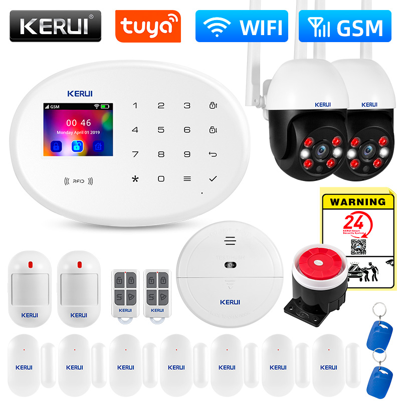 Smart Home Automation Diy - KERUI W202 WIFI GSM Alarm System