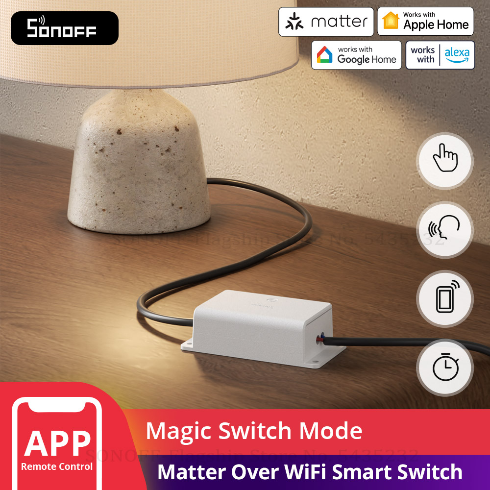 Sonoff Basic Switch - SONOFF BASIC-1GS Gen5 Matter Wi-Fi Smart
