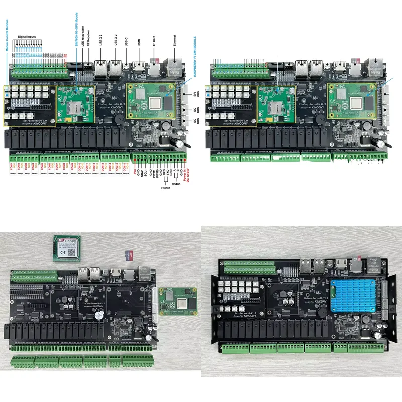 Home Automation Raspberry Pi - Kincony Server16 Raspberry Pi IoT Gateway