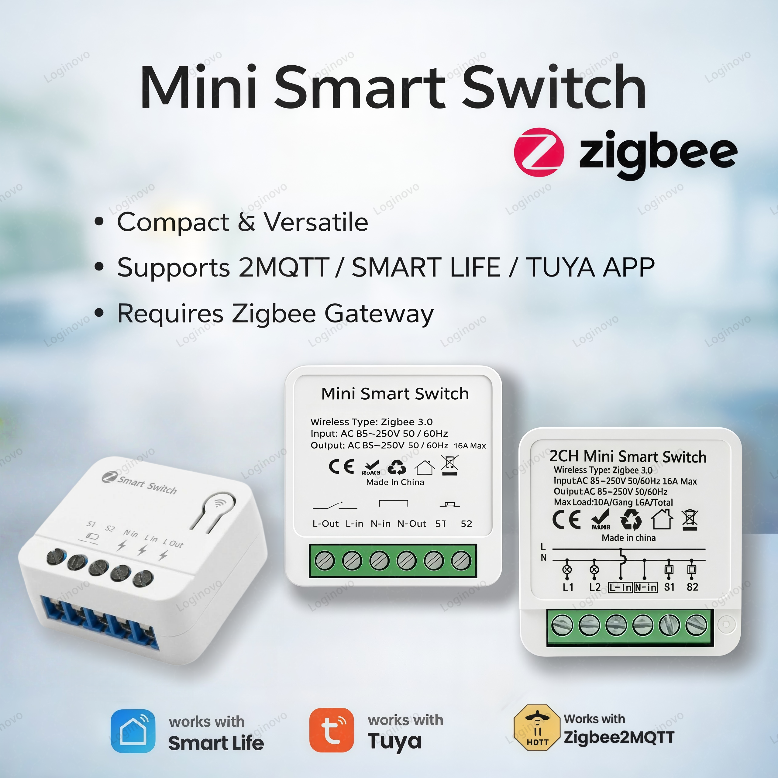 Smart Home Automation Diy - Tuya Zigbee 3.0 Smart Mini Switch
