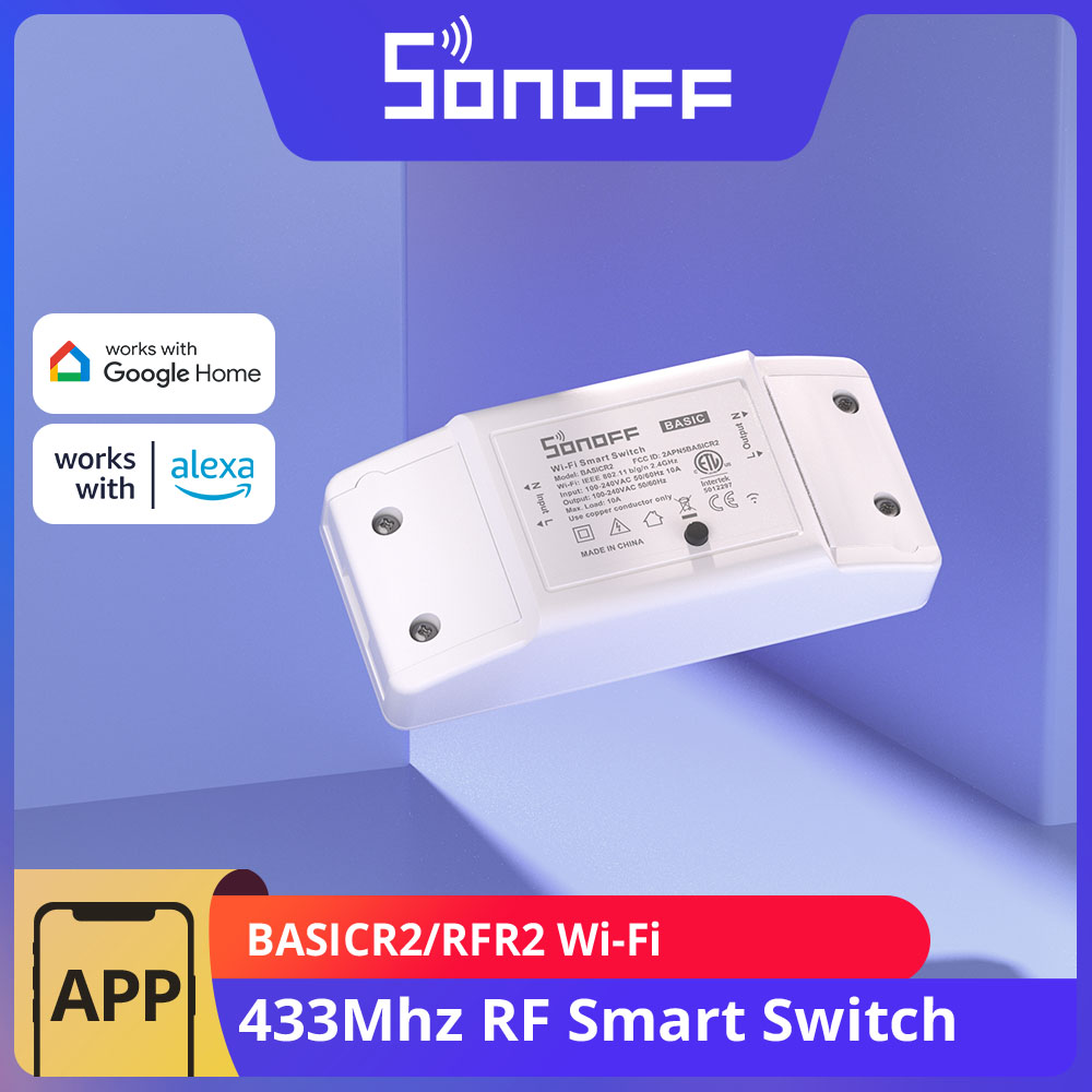 Sonoff Basic Switch - SONOFF BasicR2 RFR2 Wifi DIY Thông