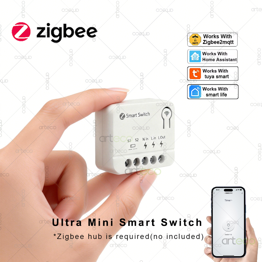 Smart Home Automation Diy - Zigbee Mini Breaker DIY Smart Switch