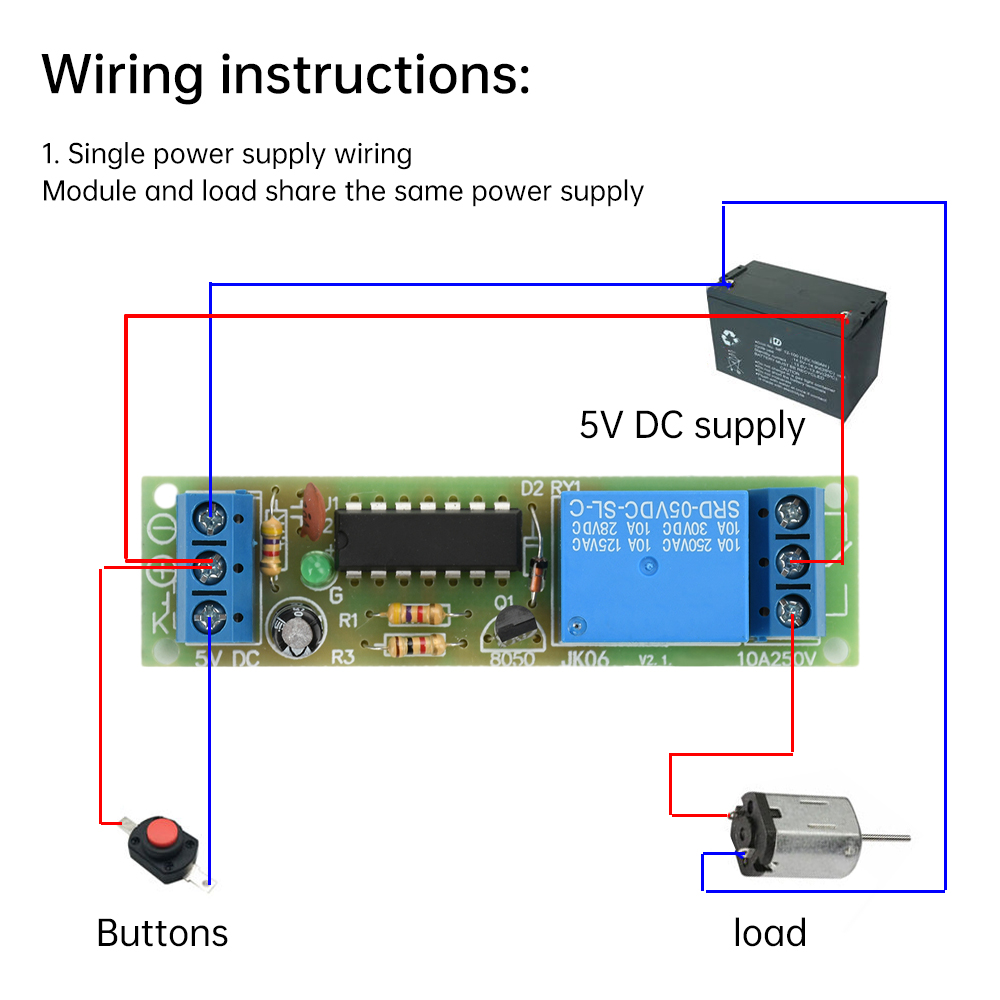 DC 5V Flip-Flop Latch Relay Mo - đánh giá và giá Shelly Relay Module