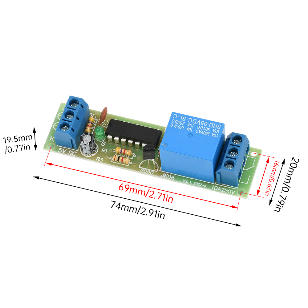 DC 5V Flip-Flop Latch Relay Mo - đánh giá và giá Shelly Relay Module