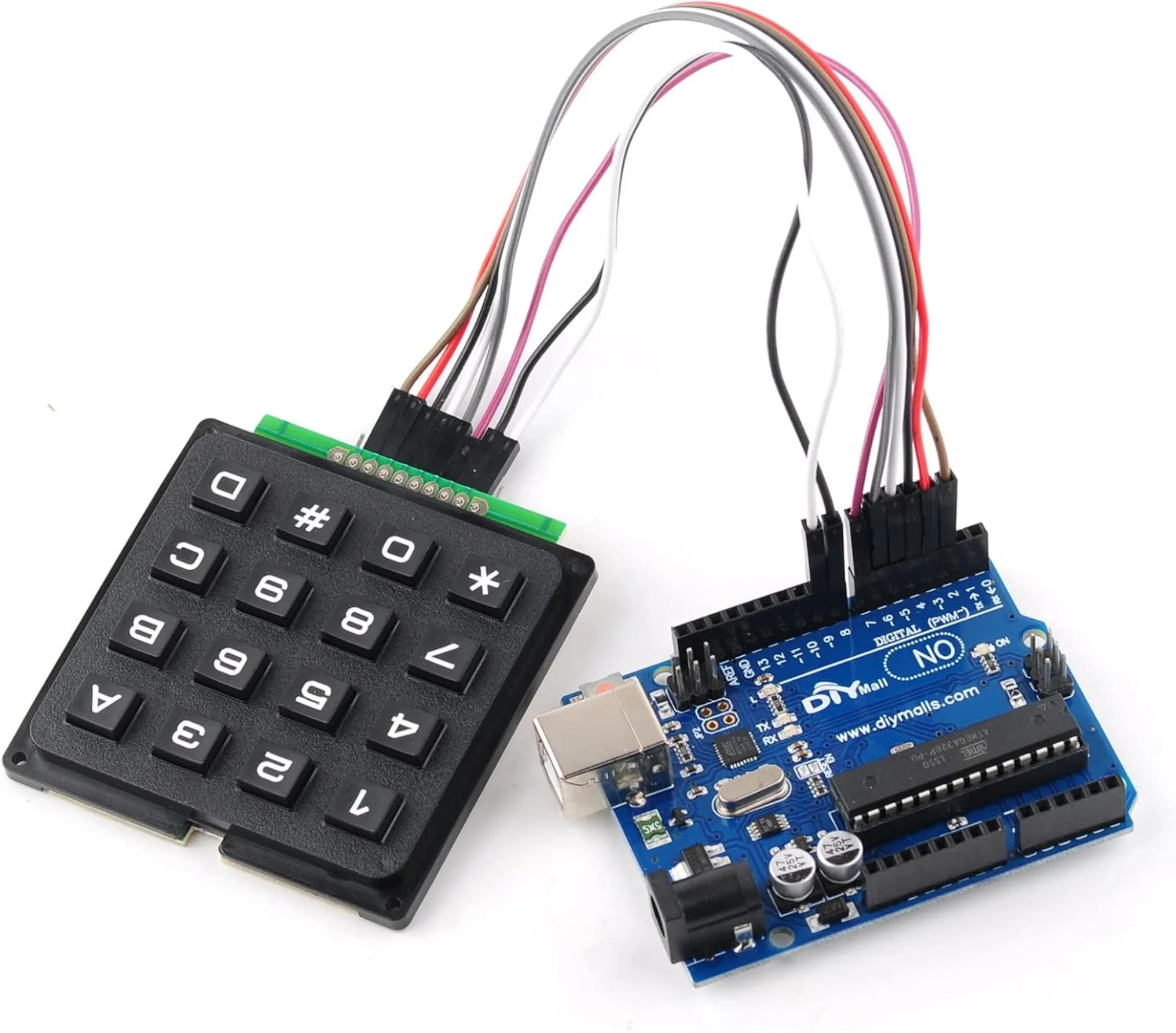 4x4 Matrix Membrane Keypad 16  - đánh giá và giá Home Automation Arduino