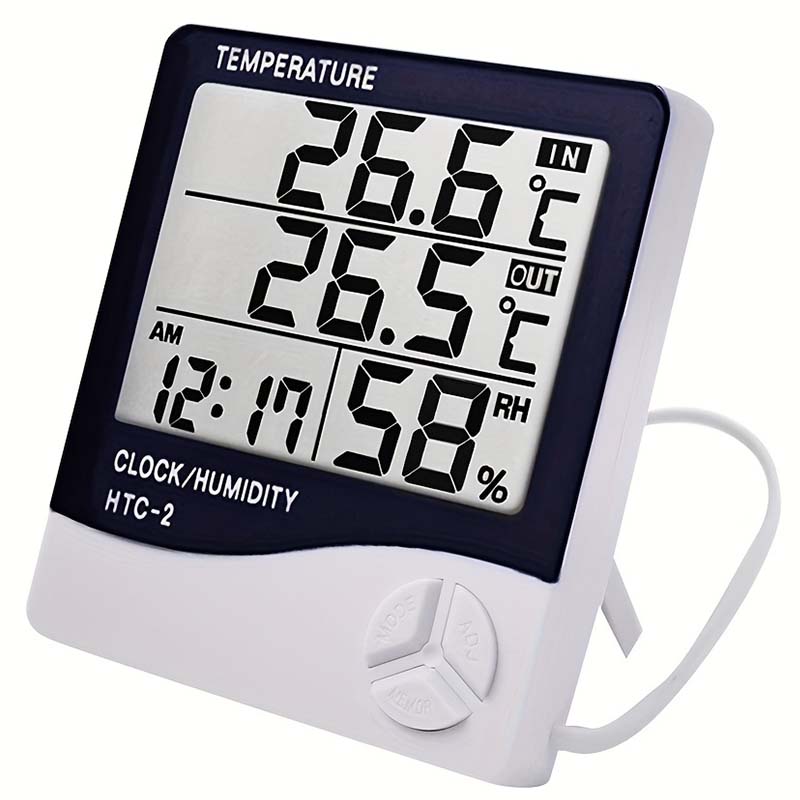 LCD Digital Thermometer Hygrom - đánh giá và giá Home Automation Industry