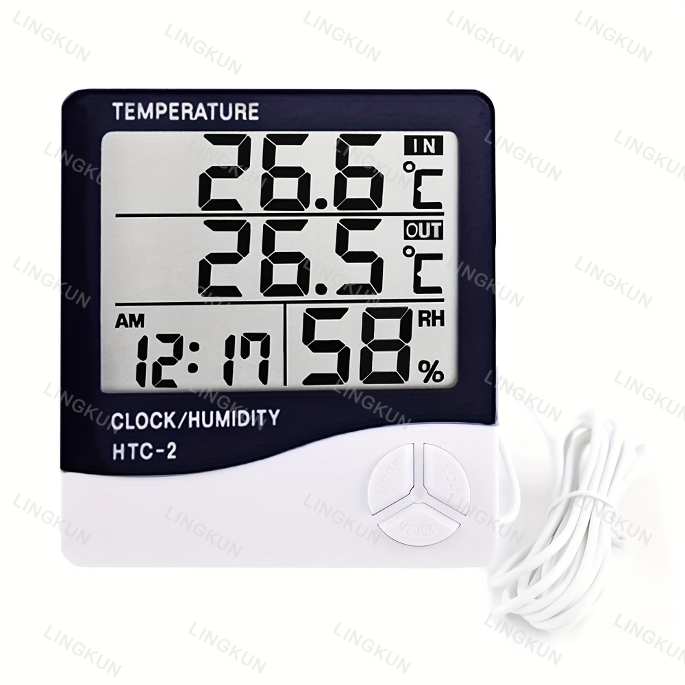 LCD Digital Thermometer Hygrom - đánh giá và giá Home Automation Industry