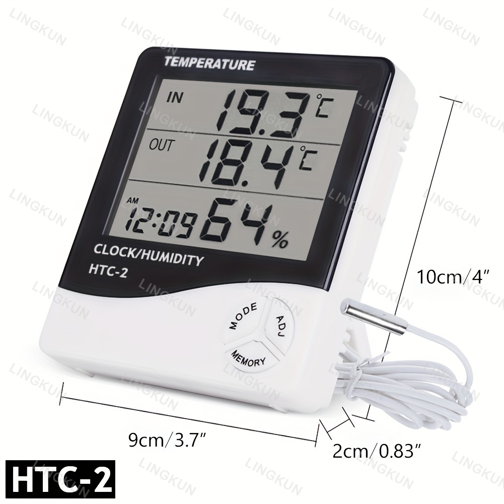 LCD Digital Thermometer Hygrom - đánh giá và giá Home Automation Industry