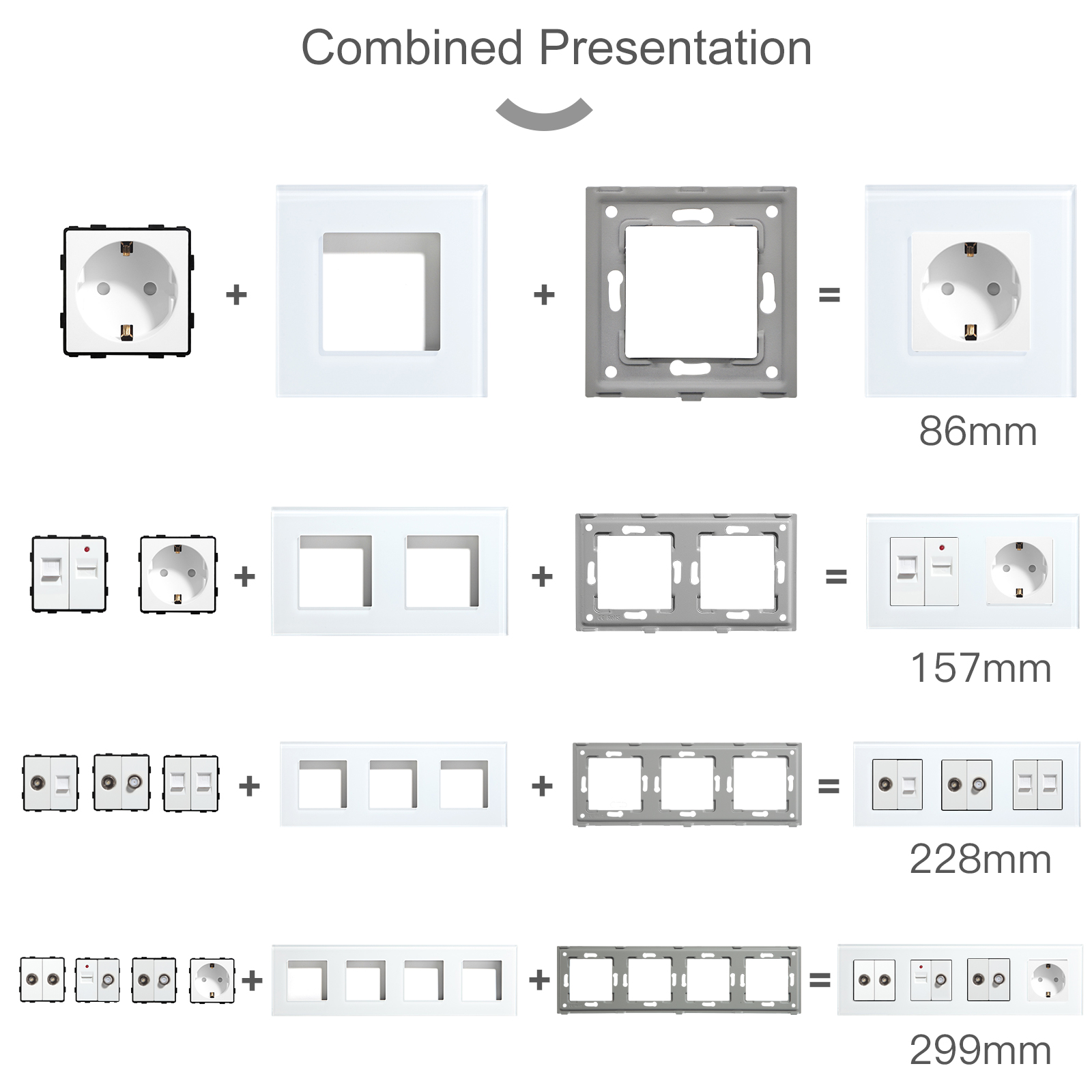 BSEED Đôi USB Ổ Cắm CAT5 Inter - đánh giá và giá Home Automation Panel Diy