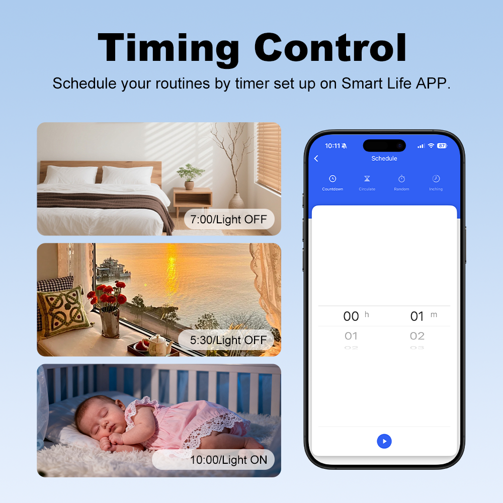 For Tuya WIFI 10A Smart Light  - đánh giá và giá Smart Home Automation Diy