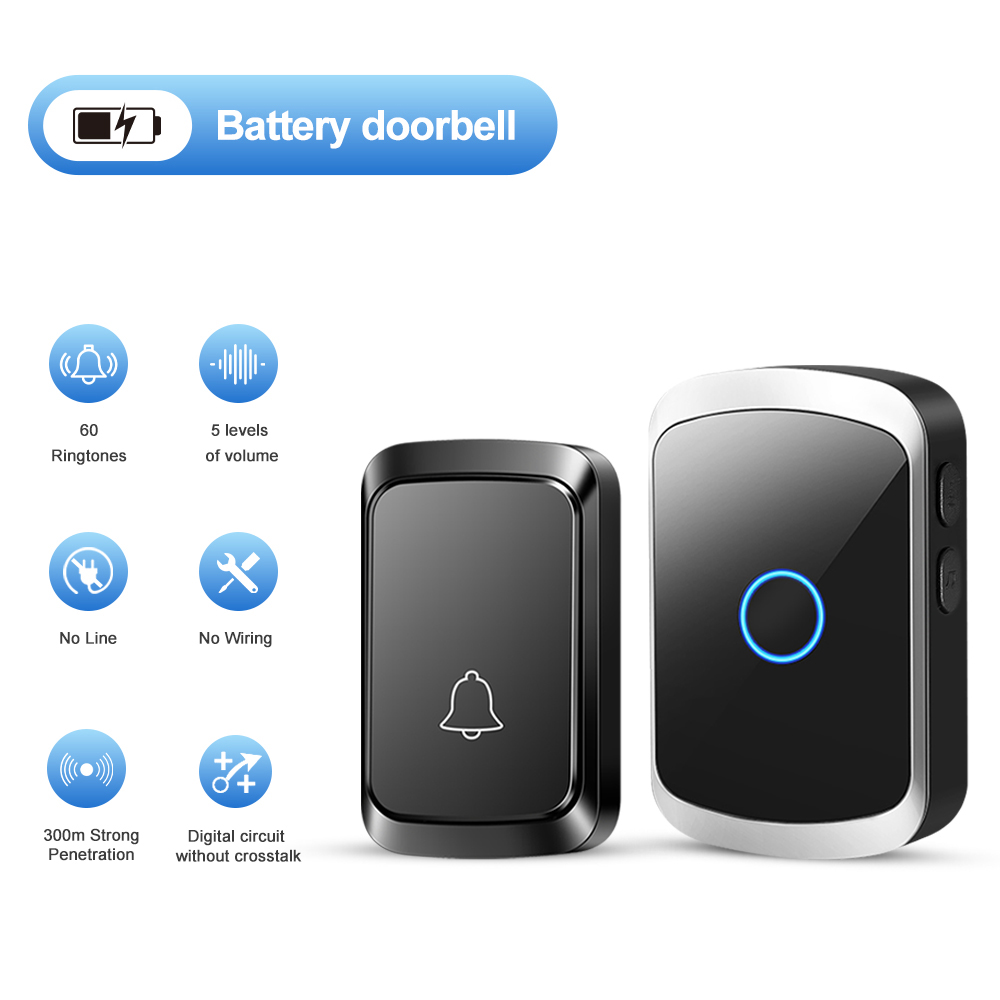 Smart Wireless Doorbell Door C - đánh giá và giá Smart Home Automation Diy