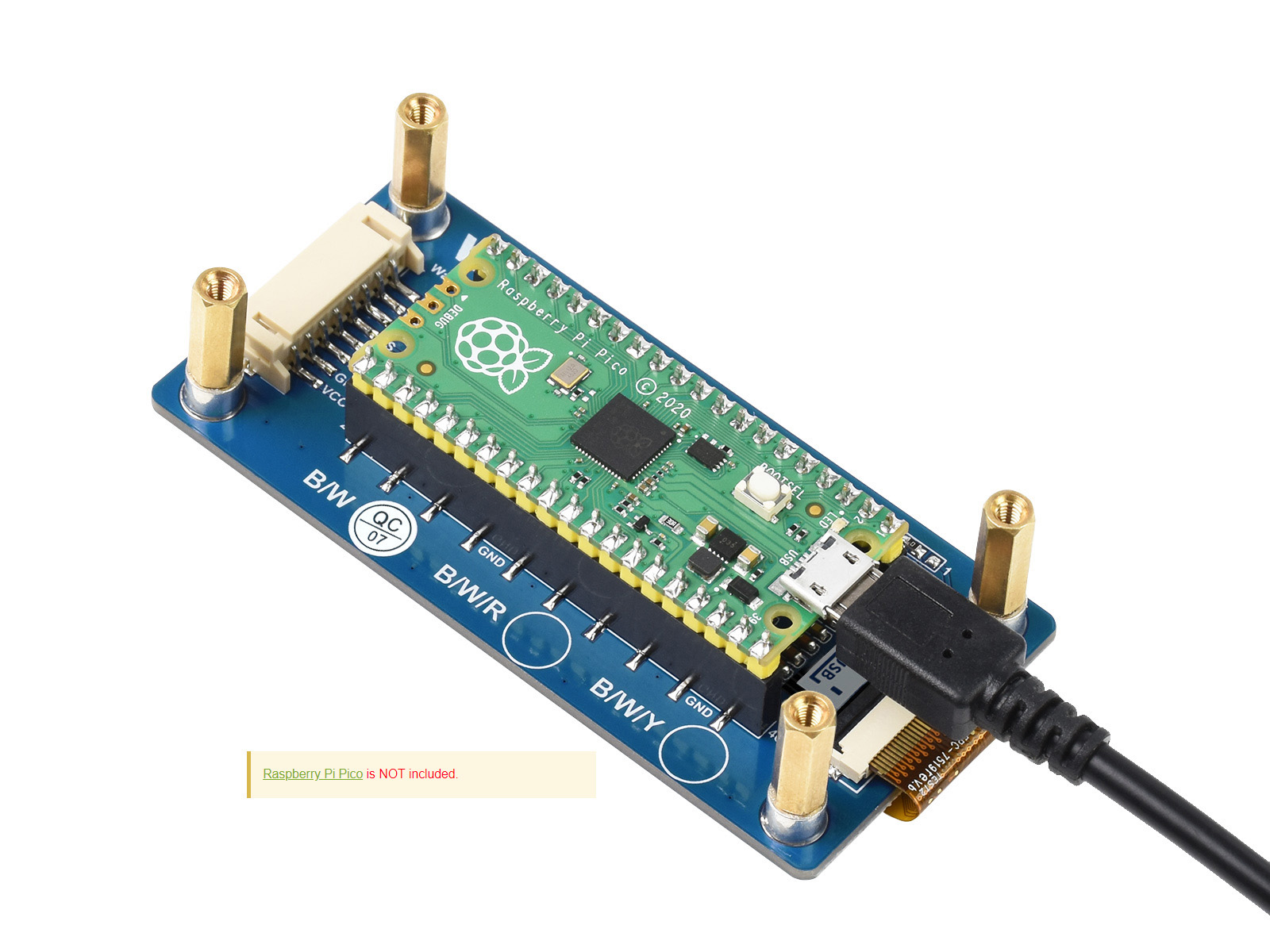 Waveshare Pico-ePaper-2.9,2.9i - đánh giá và giá Display Epaper 2.9