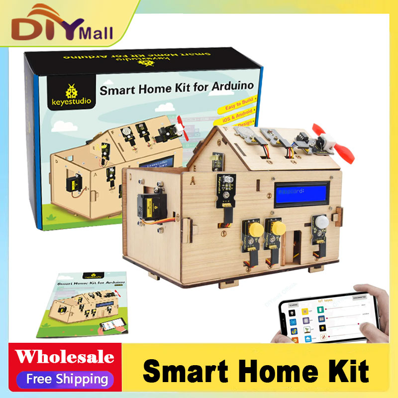 Keyestudio Smart IoT Home Kit  - đánh giá và giá Home Automation Diy Projects