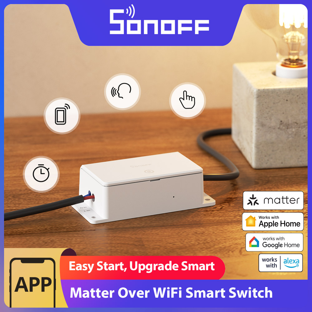 SONOFF BASIC-1GS Matter Over W - đánh giá và giá Sonoff Basic Switch