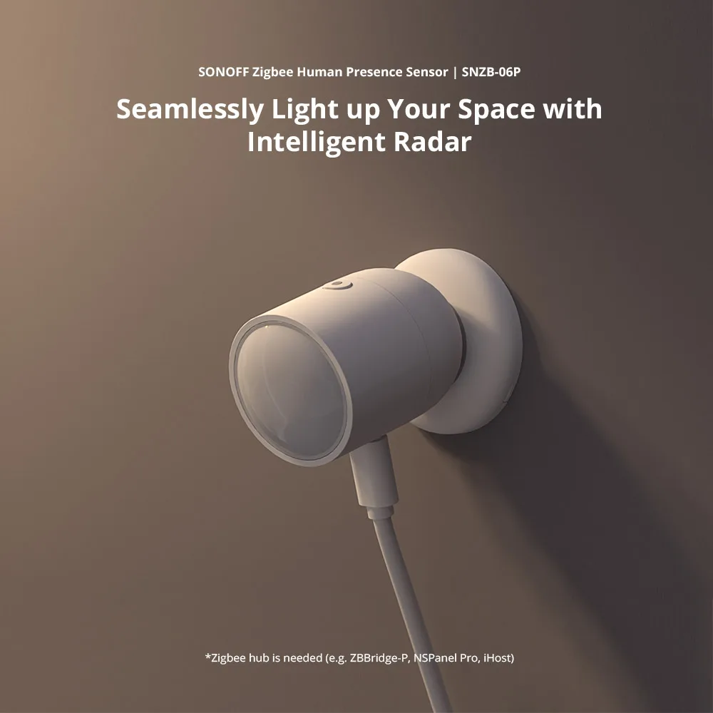 SONOFF SNZB 06P Zigbee Human P - đánh giá và giá Sonoff Basic Switch