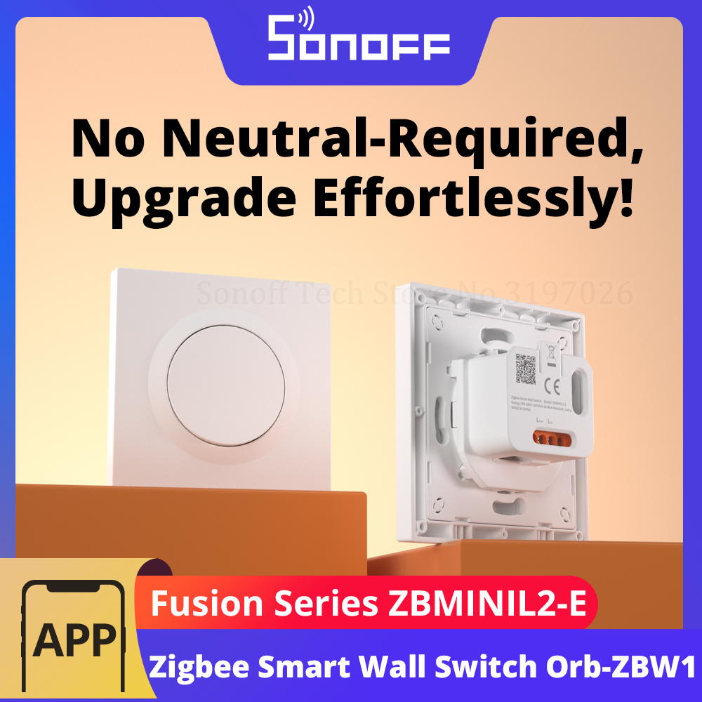 SONOFF Orb-ZBW1L Zigbee Smart  - đánh giá và giá Sonoff Basic Switch