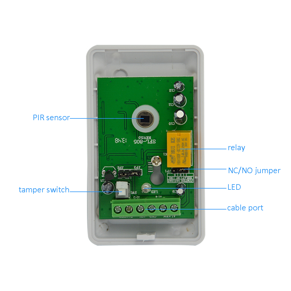 1Pcs Indoor Wired PIR Motion S - đánh giá và giá Motion Sensor Pir Wired