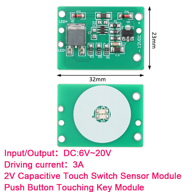 10PCS-1 12V Capacitive Touch S - đánh giá và giá Shelly Relay Module