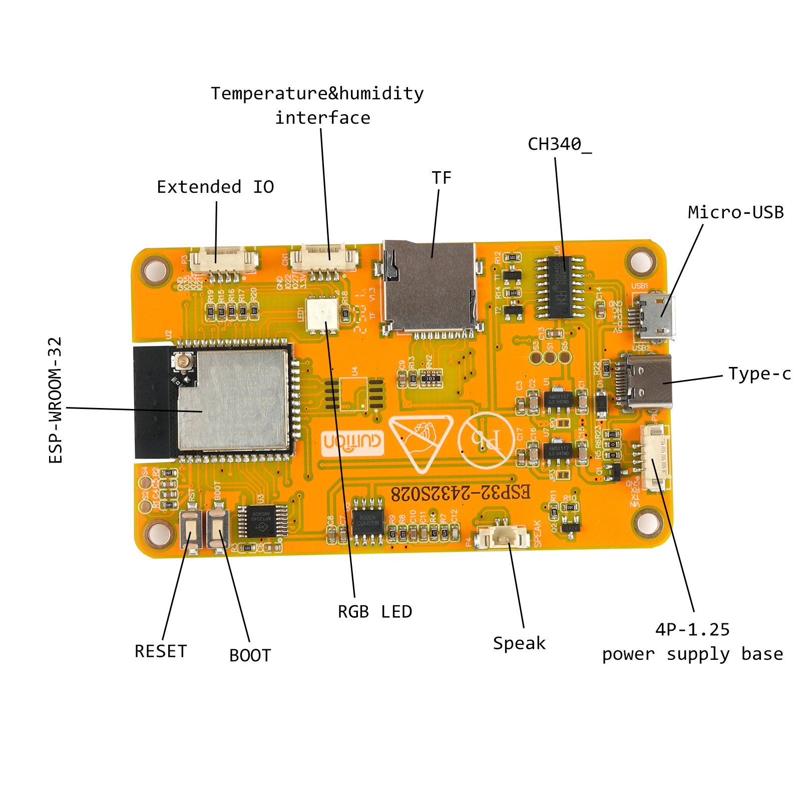 RCmall 2.8'' ESP32 LCD Display - đánh giá và giá Home Automation Arduino