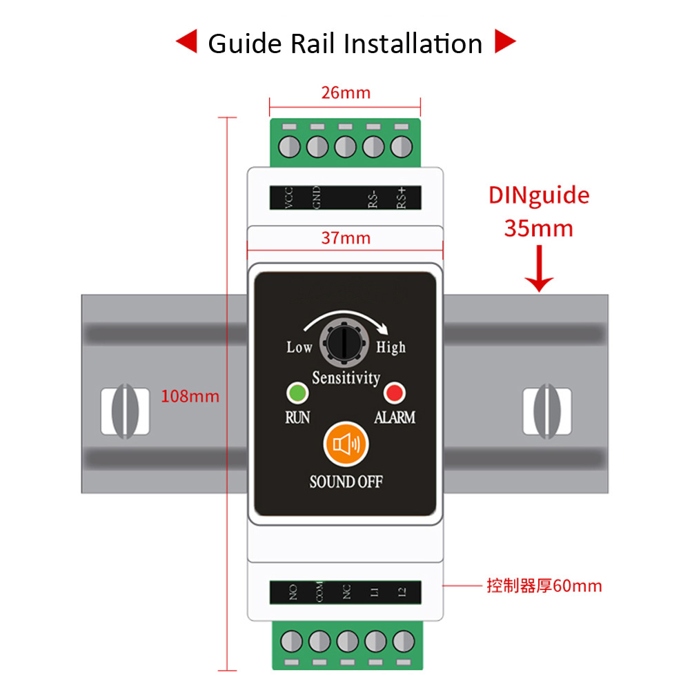 1Set Wire Water Leakage Detect - đánh giá và giá Water Leak Detector Wired