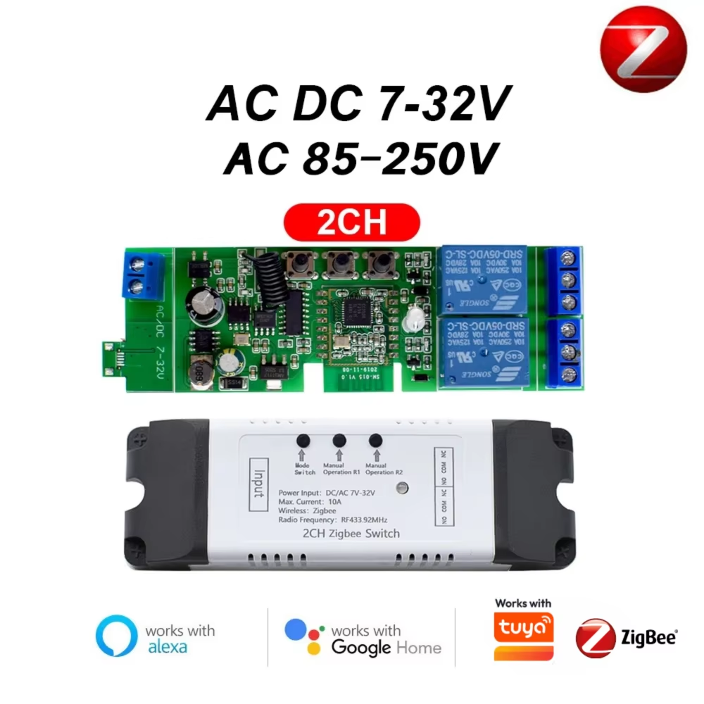 1CH 2CH 4CH 5V 12V 24V 220V Zi - đánh giá và giá Smart Home Automation Diy