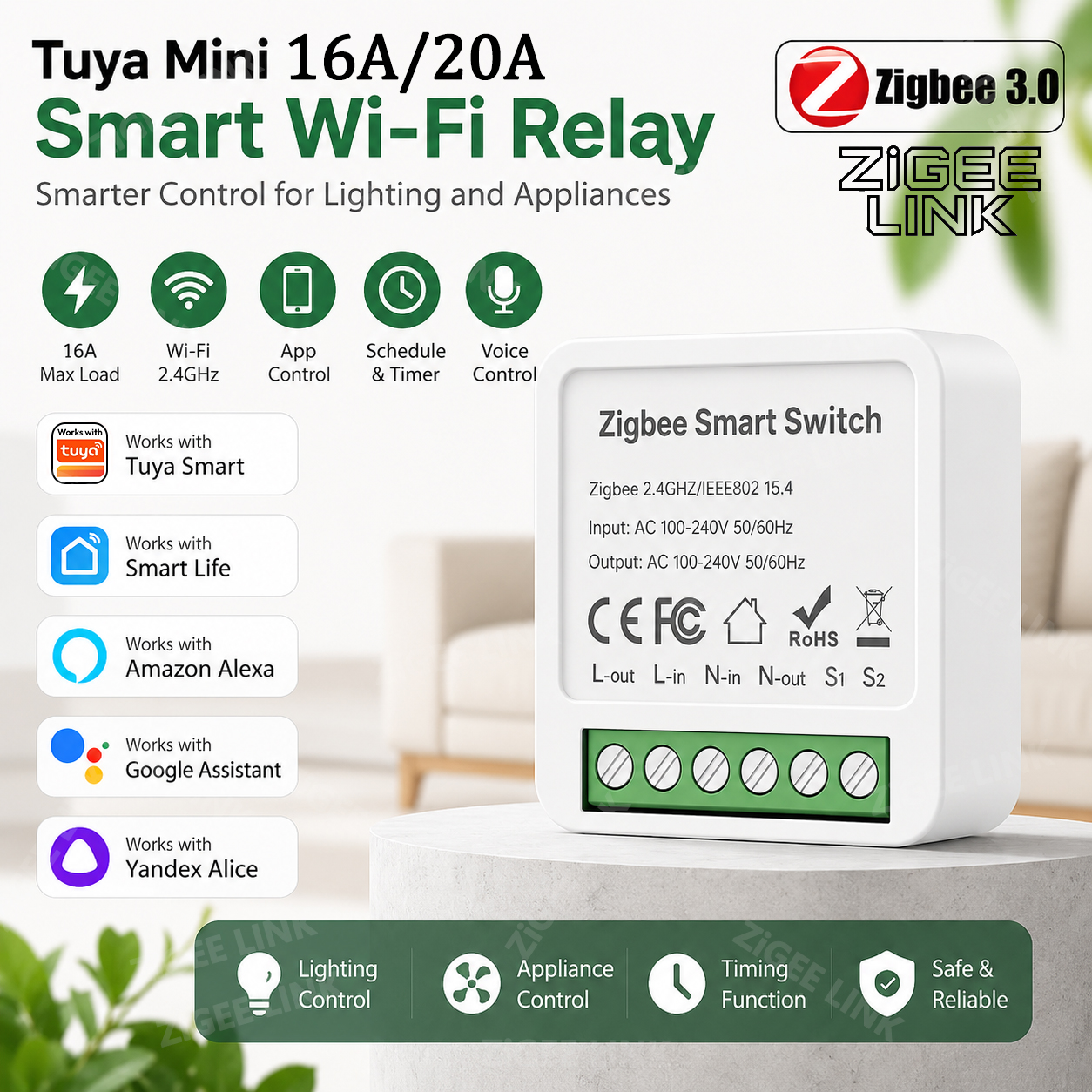 WiFi Zigbee Smart Switch Modul - đánh giá và giá Home Automation Systems Diy