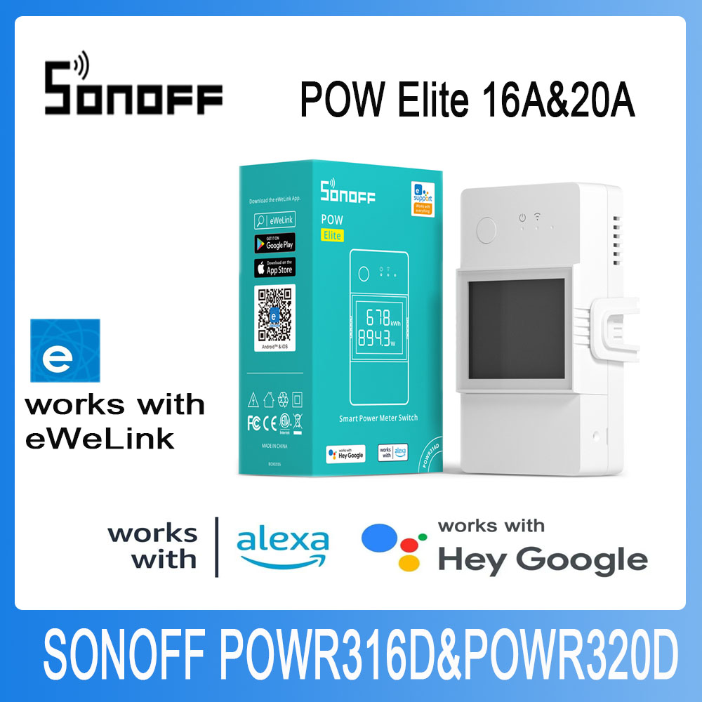 SONOFF Pow Elite Power Meter W - đánh giá và giá Sonoff Basic Switch