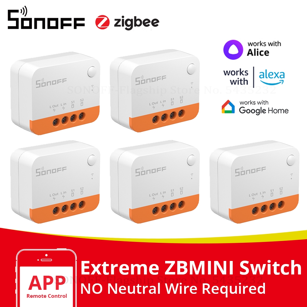 1/3/5 Chiếc Itead SONOFF ZBMIN - đánh giá và giá Sonoff Basic Switch