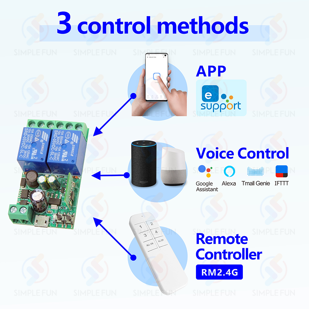 EWelink WiFi Smart Switch,DC 5 - đánh giá và giá Sonoff Basic Switch
