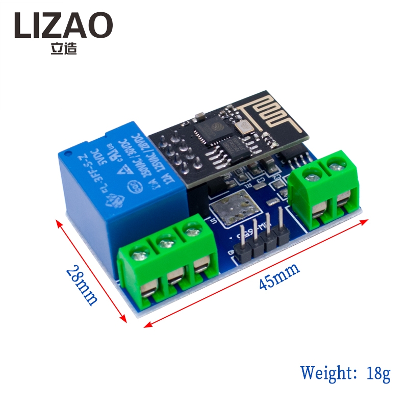 LIZAO ESP8266 5V WiFi IoT Rela - đánh giá và giá Home Automation Diy Projects