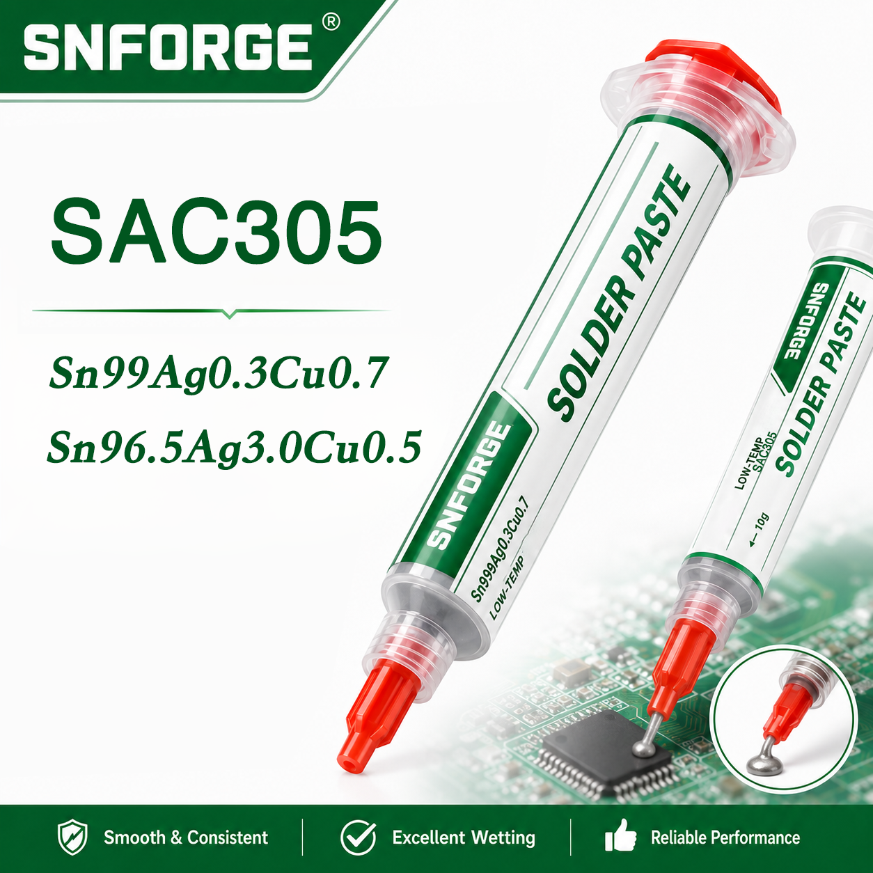 SAC305 Solder Paste Welding Ti - đánh giá và giá Home Automation Industry