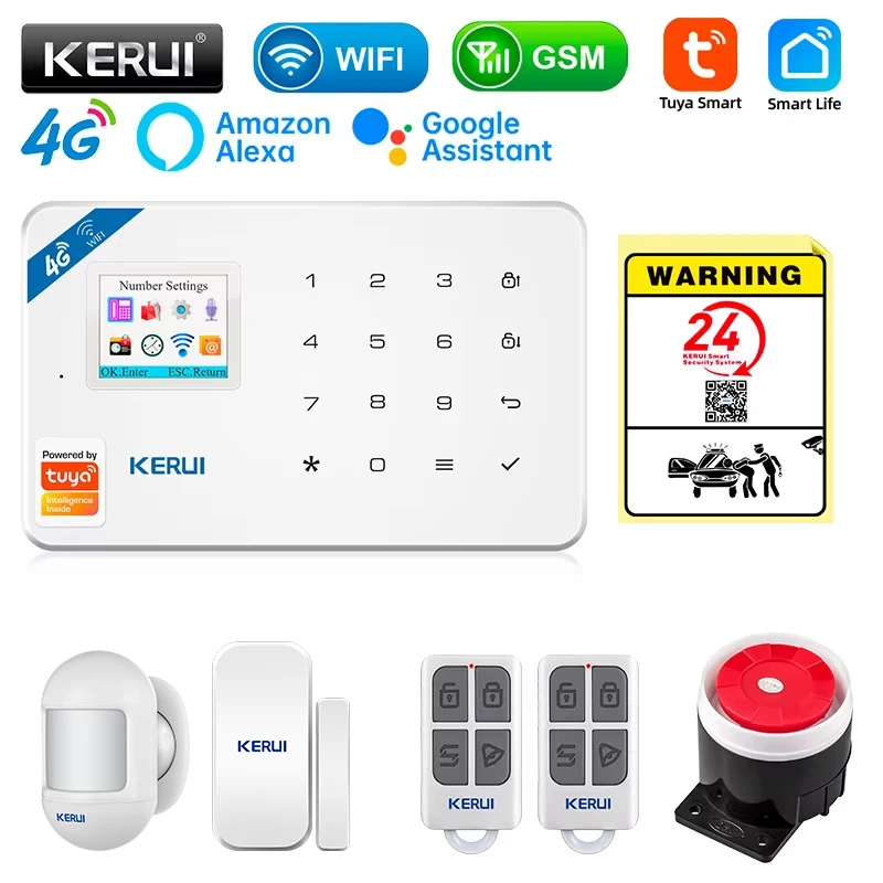 KERUI Security Alarm System Ki - đánh giá và giá Smart Home Automation Diy