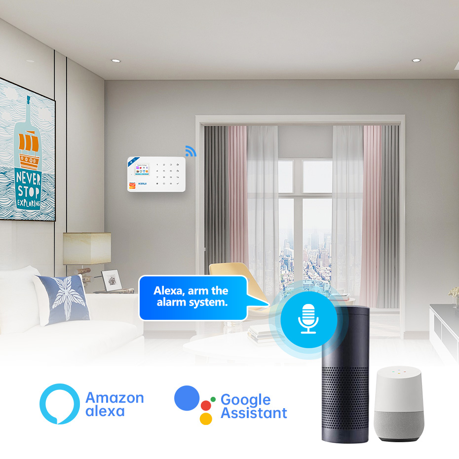 KERUI Security Alarm System Ki - đánh giá và giá Smart Home Automation Diy