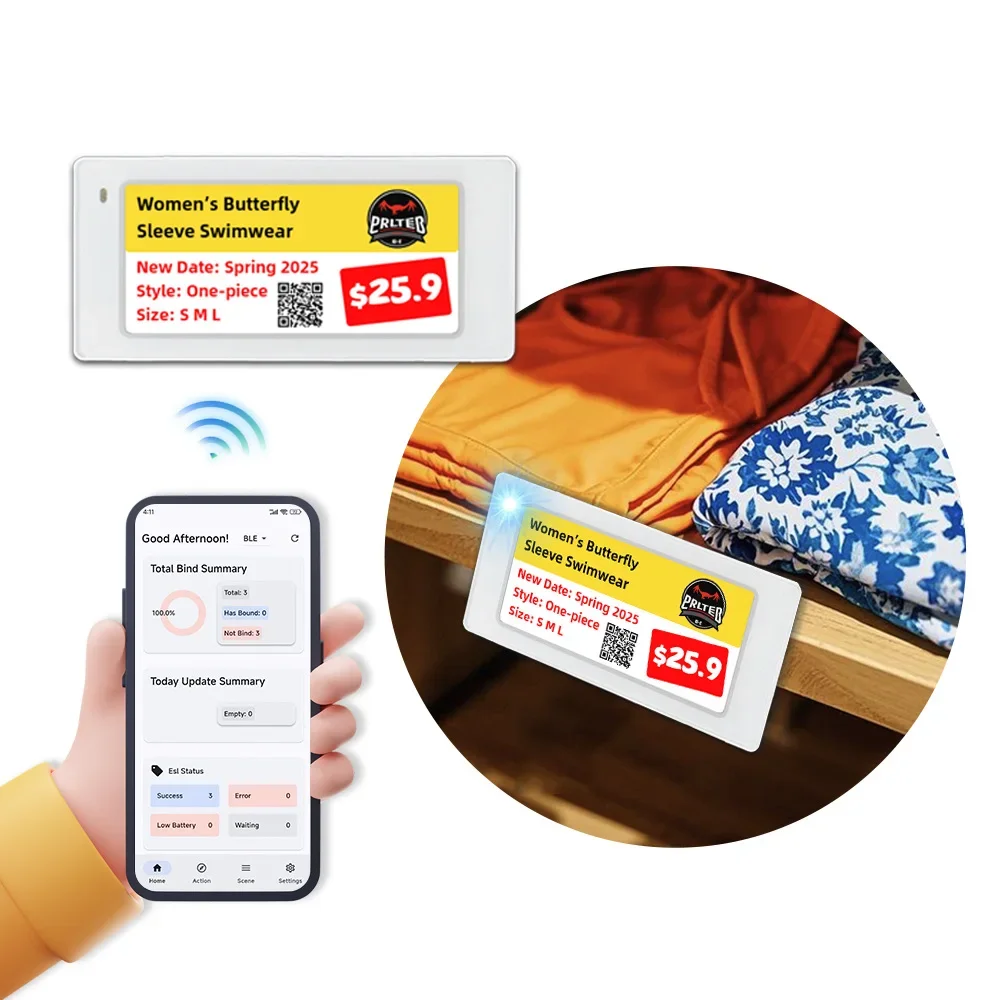 10pcs 2.9 Inch Size Digital Pr - đánh giá và giá Display Epaper 2.9