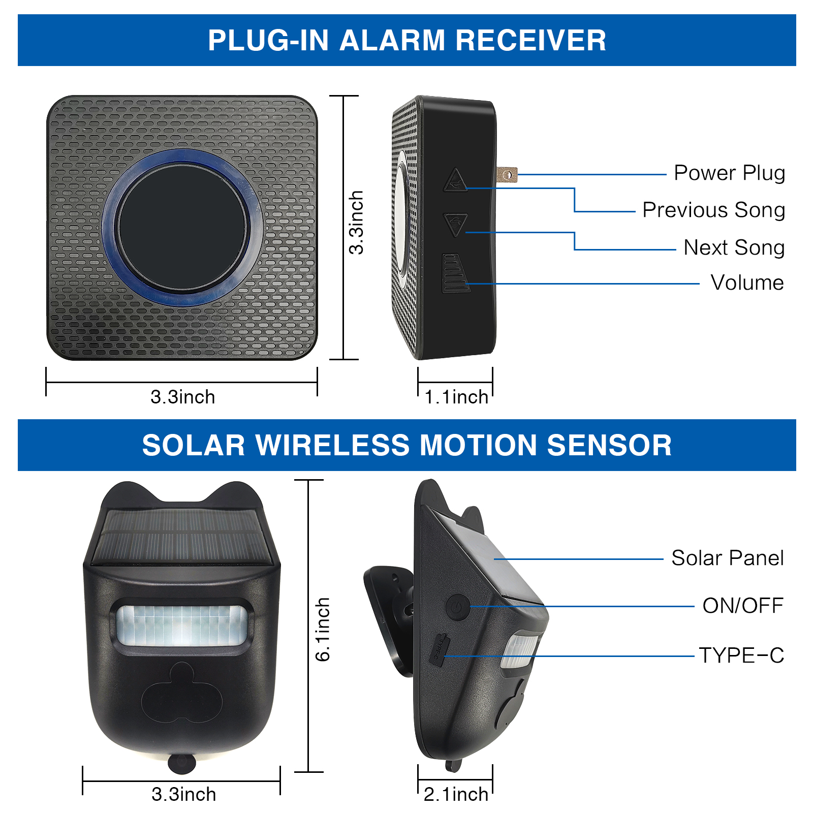 Solar Powered Wireless Drivewa - đánh giá và giá Home Automation System Diy