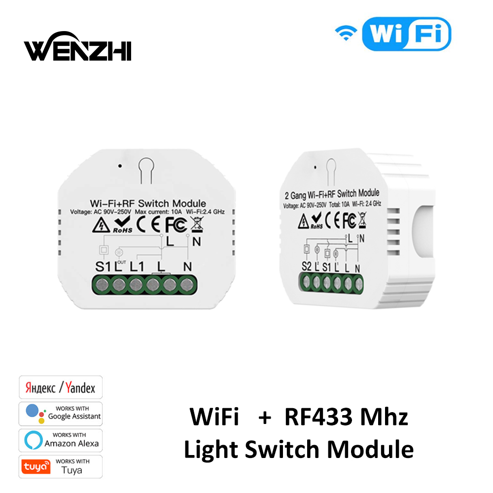 1/2Gang Công Tắc Đèn Module DI - đánh giá và giá Home Automation Panel Diy