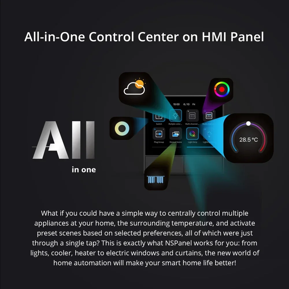 Smart Scene Wall Switch EU/US  - đánh giá và giá Home Automation Panel Diy