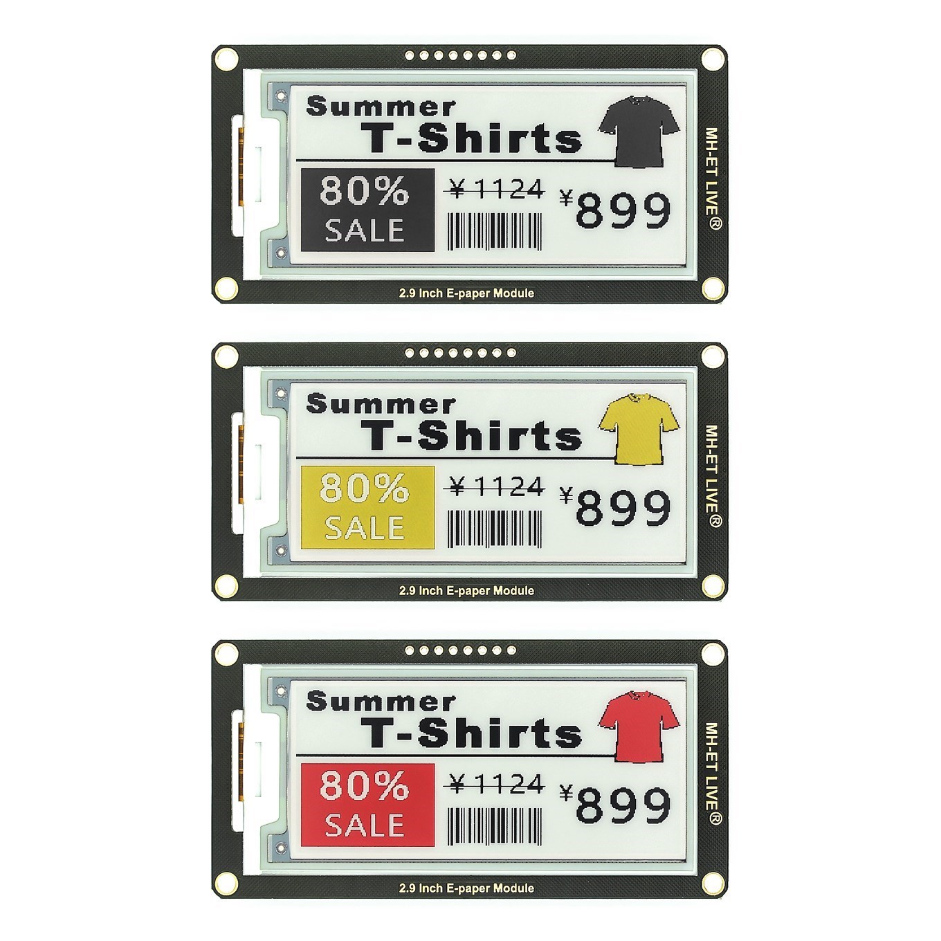 2.9 Inch Epaper Module E-paper - đánh giá và giá Display Epaper 2.9